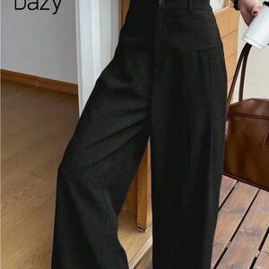 Black and Cream set of 2 Women's trousers